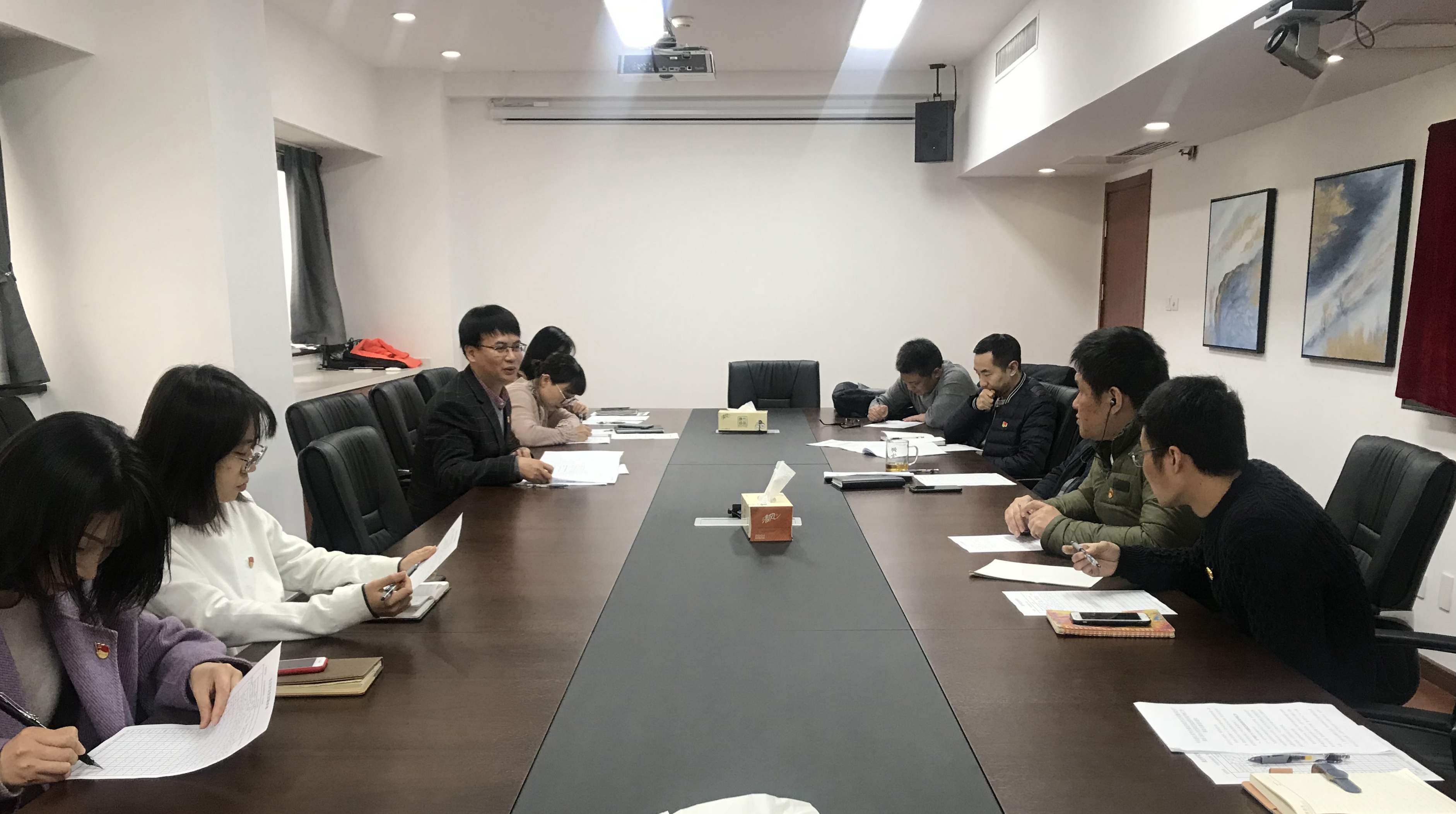 6686体育(中国)官方网站各党支部开展2019年度基层党建述职评议考核、民主评议党员和基层党组织星级评定工作