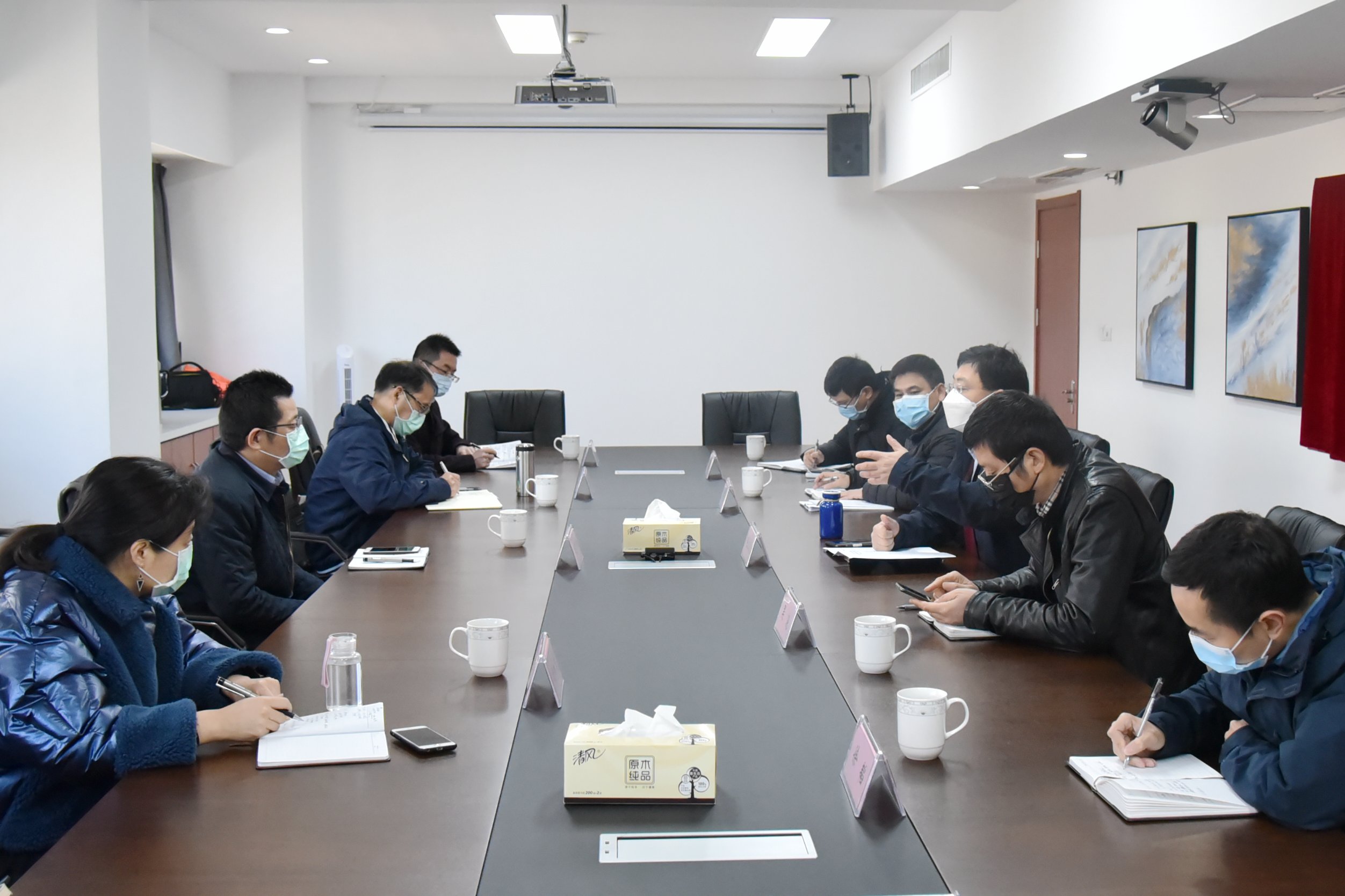 兴合集团赵有国副总裁一行调研6686体育(中国)官方网站疫情防控工作
