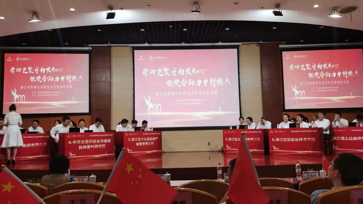学习四史 争当先锋——6686体育(中国)官方网站党委积极组织参加省供销社党史党务知识竞赛活动
