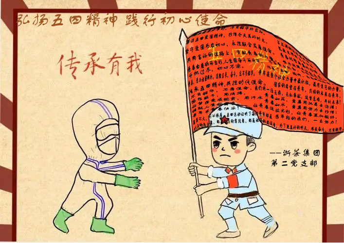 6686体育(中国)官方网站第二党支部组织开展“弘扬五四精神 践行初心使命”主题党日活动