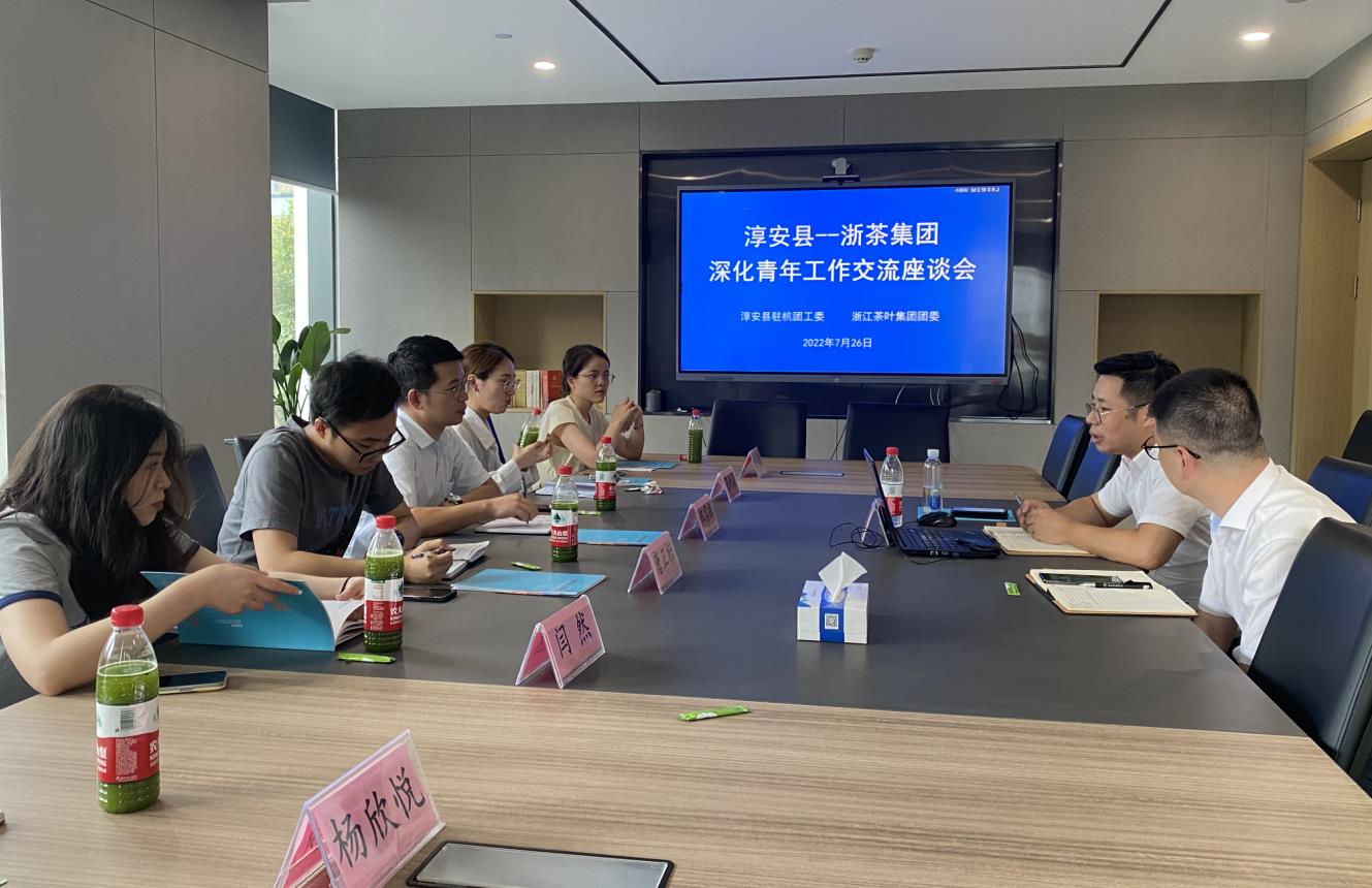 6686体育(中国)官方网站团委与淳安县驻杭团工委开展联建交流